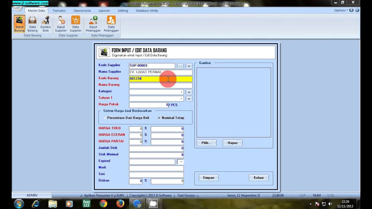 Download Program Stok Barang Dengan Excel Burgerlasopa 1160